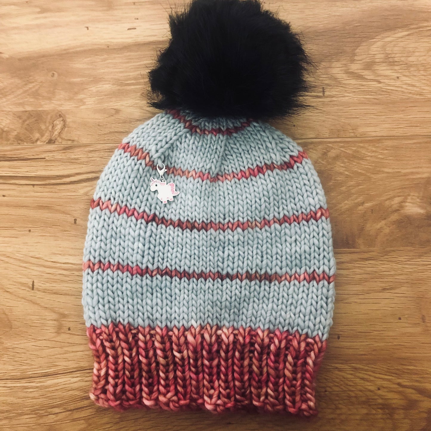 Easy Peasy Bulky Hat Knitting Pattern by Sierra and Pine