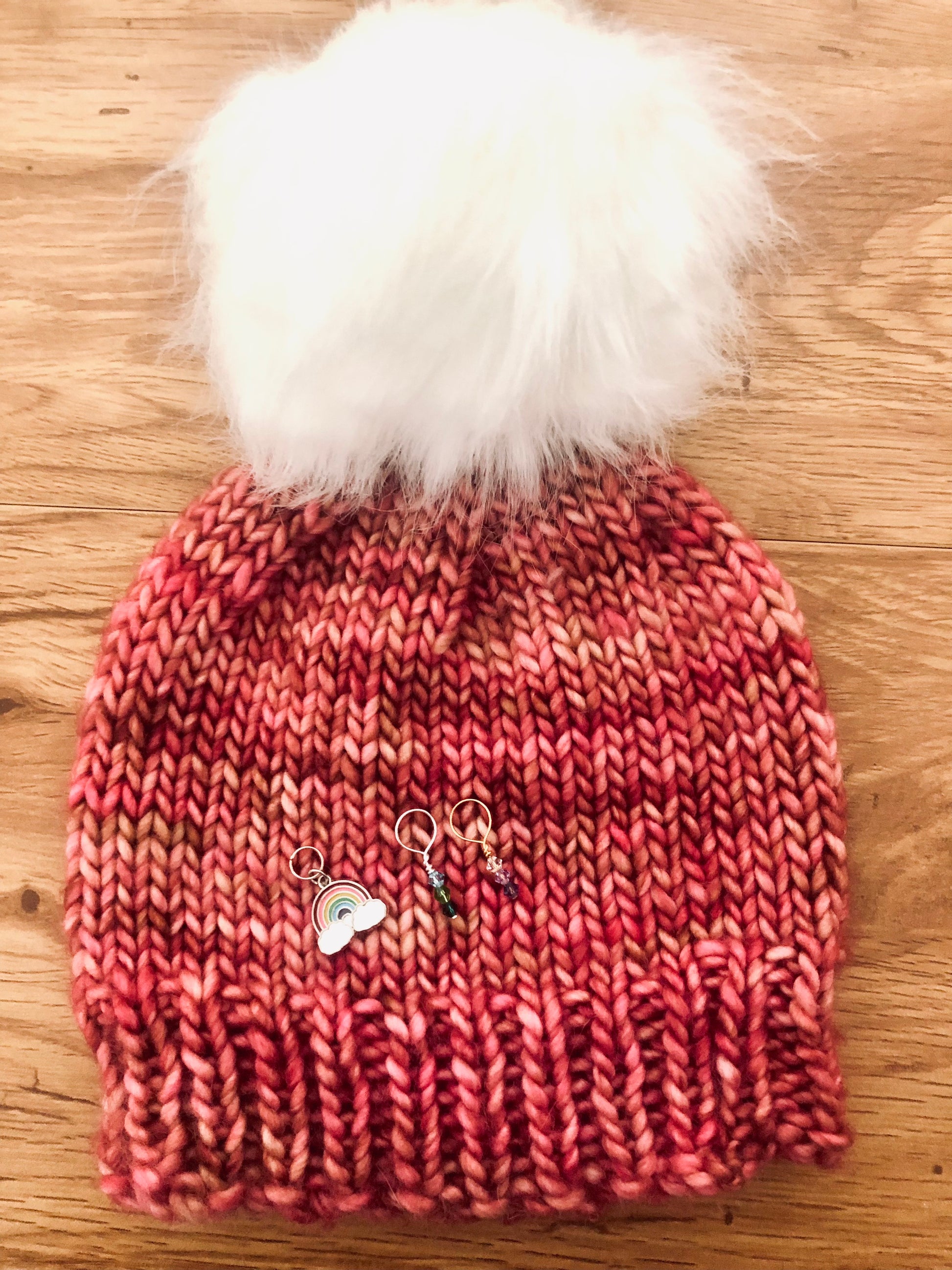 Easy Peasy Bulky Hat Knitting Pattern by Sierra and Pine