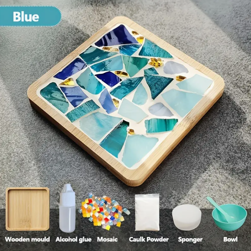 DIY Stained Glass Coaster Craft Kit